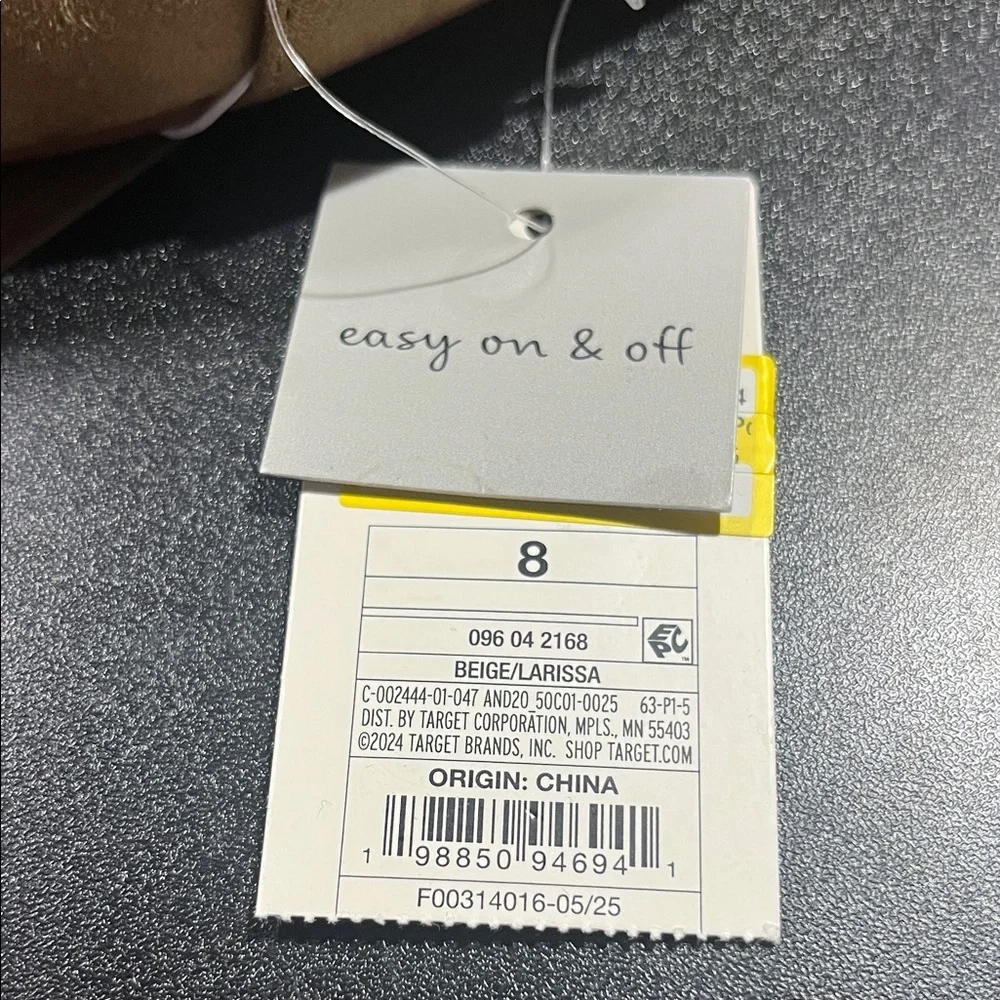 A New Day Brown Mules with Gold Accent - Picture 4 of 5